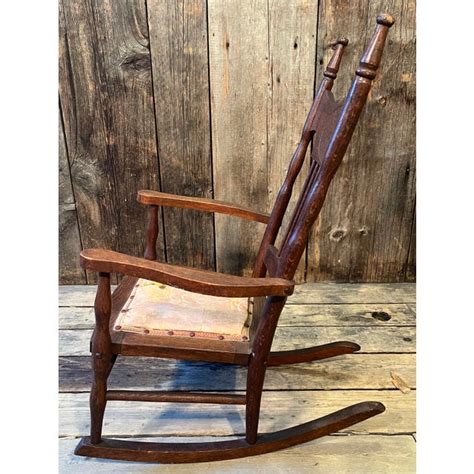 Early 1900s Antique Childs Rocking Chair Chairish