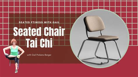 Better Balance Through Seated Chair Tai Chi Fitness With Certified