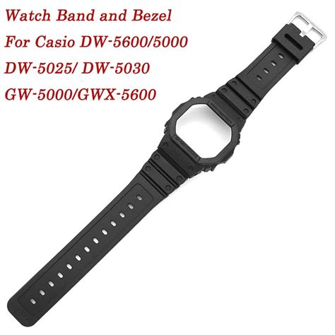 Casio G Shock Dw 5600 Watch Strap With Bazel Invella