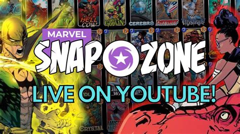 Marvel Snap Zone Live Trying Sweet Decks From The Tier List Youtube