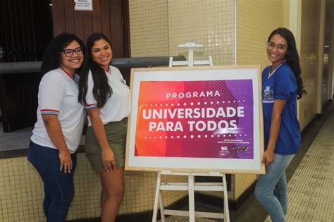 Matr Cula Para Programa Universidade Para Todos Se Encerra Nesta Sexta