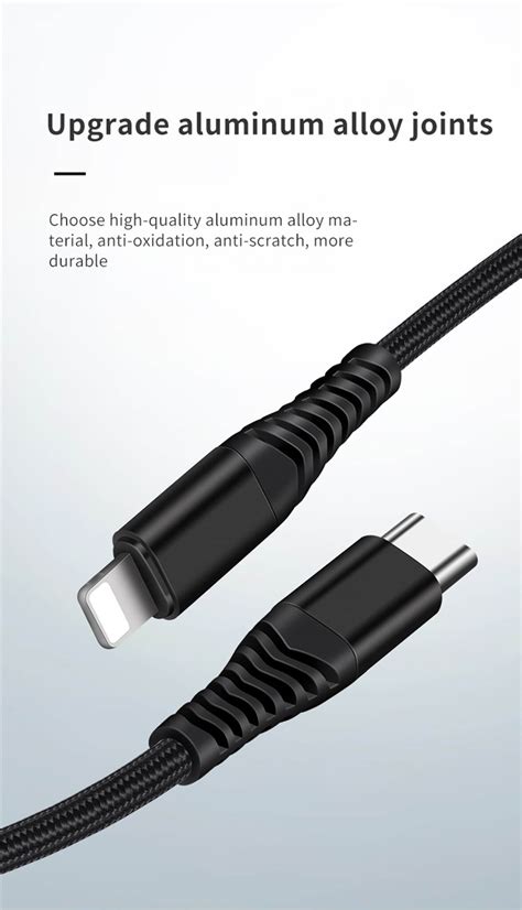 USB Type C to Lightning Fast Charging Cable – FANSONG