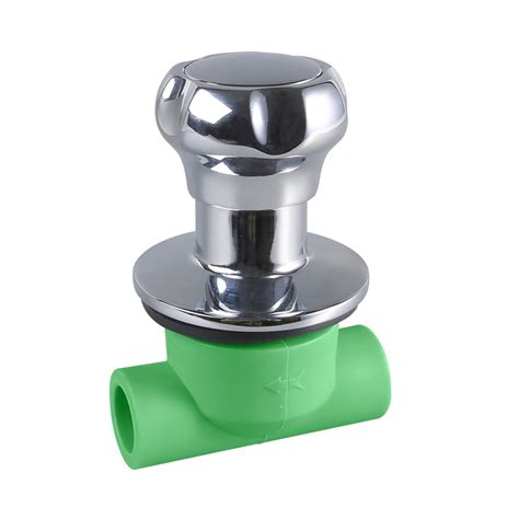 PPR Plumbing Stop Valve For Hot And Cold Water Supply PPR Stop Valve And PPR Valve