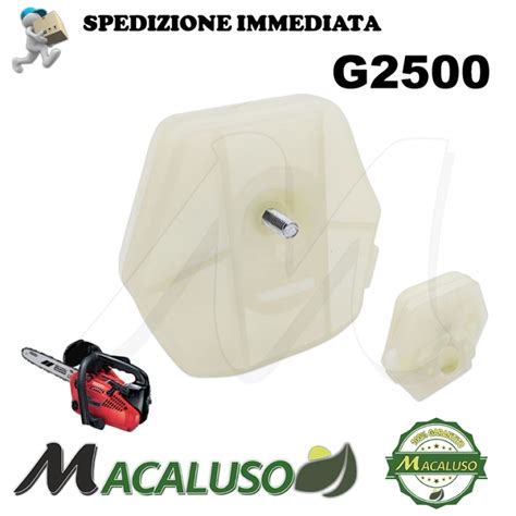 Filtro Aria Completo Motosega Zenoah G2500 Husqvarna Spugna Panno