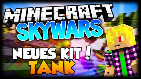 Neues Kit Tank Minecraft Skywars Jamateylp Youtube