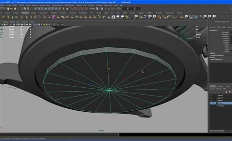 Part 32 The Wristband 06 Modeling Rolex Daytona Maya 2011 制作劳力士精美手表