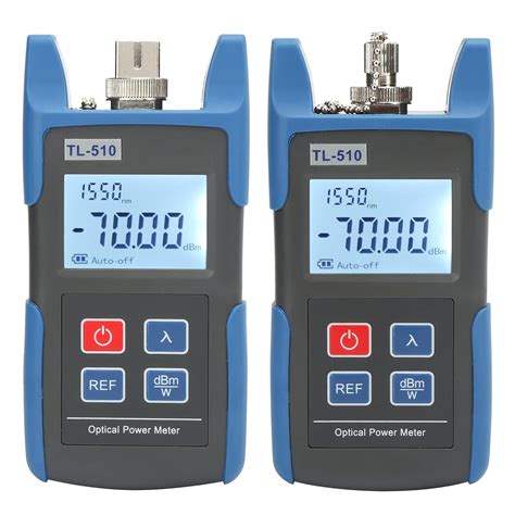 Optical Power Meter Fiber Optic Cable Tester Tl High Accuracy