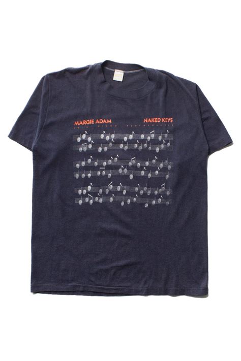 Vintage Margie Adam Naked Keys T Shirt S Etsy