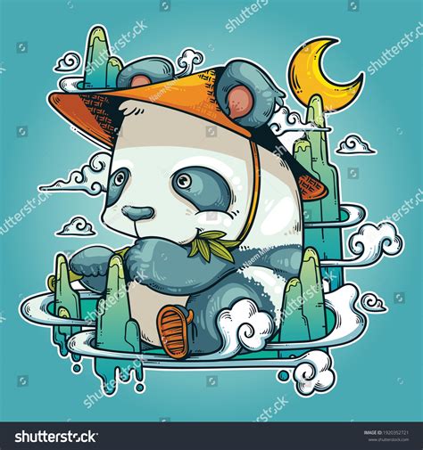 Kung Fu Panda Character Design Stock Vector (Royalty Free) 1920352721 | Shutterstock