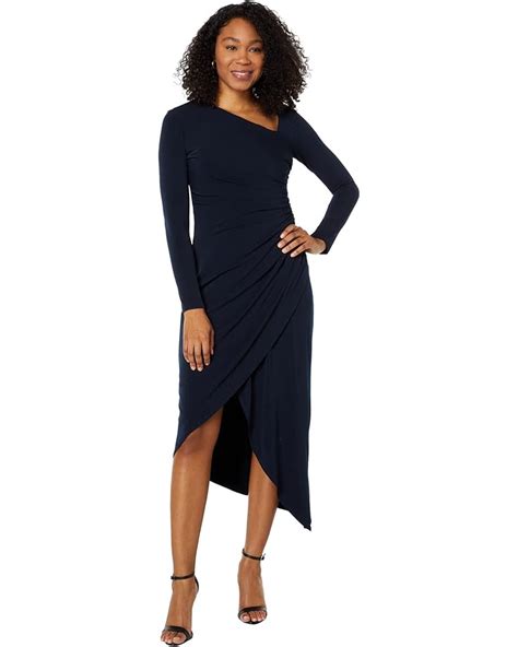 Maggy London Asymmetrical Dress With Ruched Side 6pm