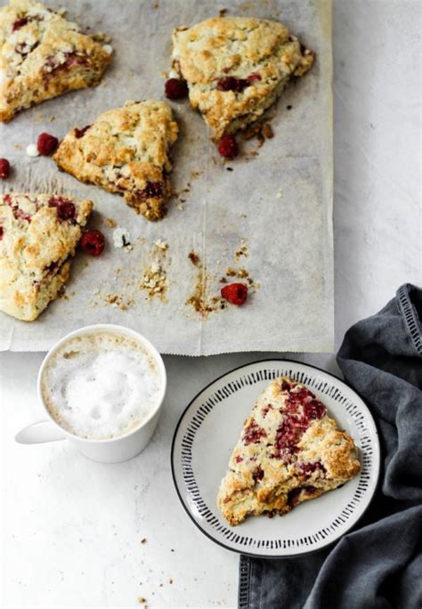 Raspberry White Chocolate Scones | Lion's Bread