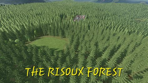 New Mod Map The Risoux Forest Farming Simulator Fly Over Youtube