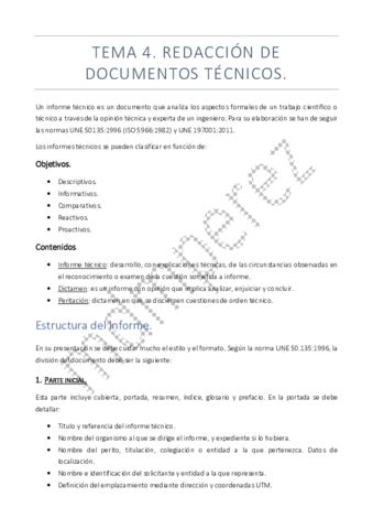 Tema 4 Redaccion De Documentos Tecnicos Pdf