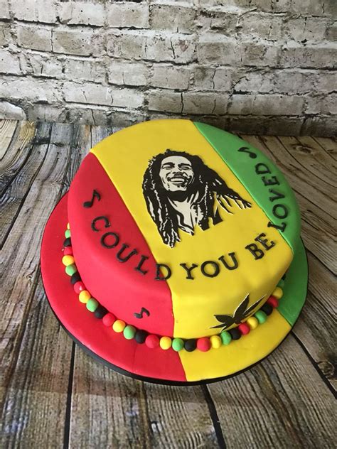 Bob Marley Cake In 2024 Bob Marley Cakes Bob Marley Birthday