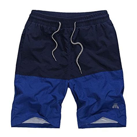 Silkworld Mens Swim Trunks Mesh Lining Beach Shorts With Pockets Us L