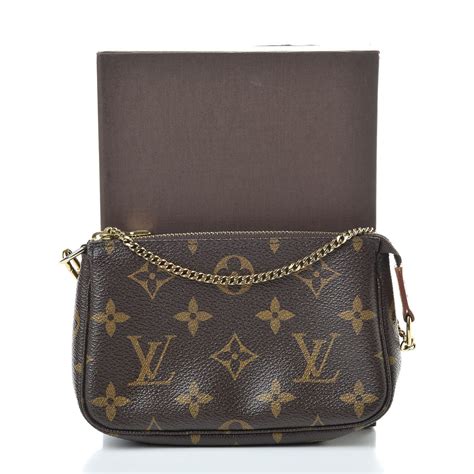 LOUIS VUITTON Monogram Mini Pochette Accessories 517841