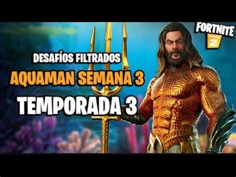 Ahora Desafios Aquaman Semana De Fortnite En Directo Youtube