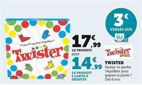 Promo Twister Chez Hyper U Icatalogue Fr