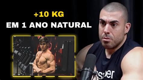 LEANDRO TWIN FALA COMO GANHAR 10 Kg DE MASSA MUSCULAR EM UM ANO