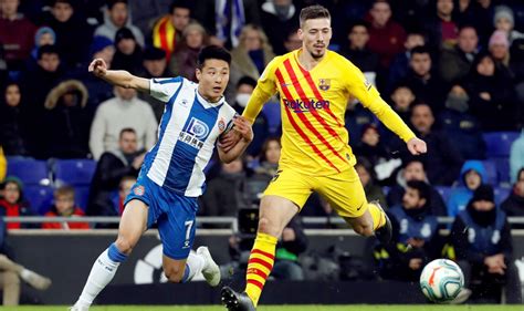 Barcelona Draws at Last-Place Espanyol in Catalan Derby