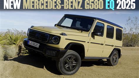 2025 New Mercedes Benz G580 Eq Electric Gelendvagen Youtube