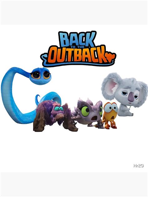 "Back to the outback cartoon" Poster for Sale by Hr29 | Redbubble