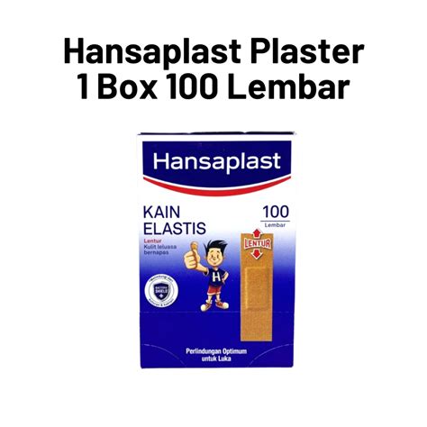 Jual Hansaplast Per Box Isi 100 Lembar Shopee Indonesia