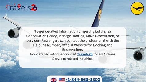 Ppt Lufthansa Cancellation Policy Powerpoint Presentation Free