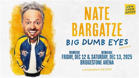 Nate Bargatze Tour