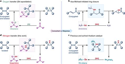 Catalytic Heteroatom Transfer To C C Bonds A Ketone Catalysed