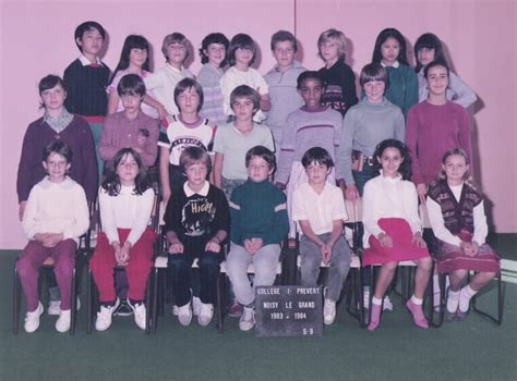 Photo De Classe 6ème 9 De 1983 Collège Jacques Prévert Copains Davant