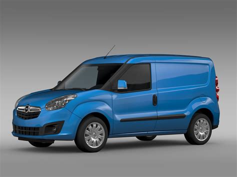 Opel Combo Swb Cargo 2015 D Modelo 3d 129 Obj 3ds C4d Fbx Lwo