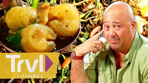 Unforgettable Meals From Seasons 2 And 3 Bizarre Foods With Andrew