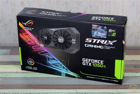 Огляд і тестування відеокарти Asus Rog Strix Geforce Gtx 1050 Ti Gaming Oc приклад для