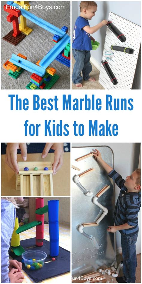 Fun Stem Challenges For Kids The Best Marble Runs To Build Frugal