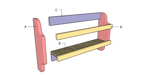 Magazine Rack Plans | MyOutdoorPlans