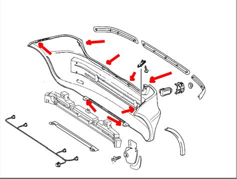 Comment enlever les pare chocs avant et arrière Mercedes Classe A W168