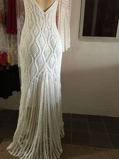 Mary Castro Crochet Wedding Dresses Diy Wedding Dress Party Wear