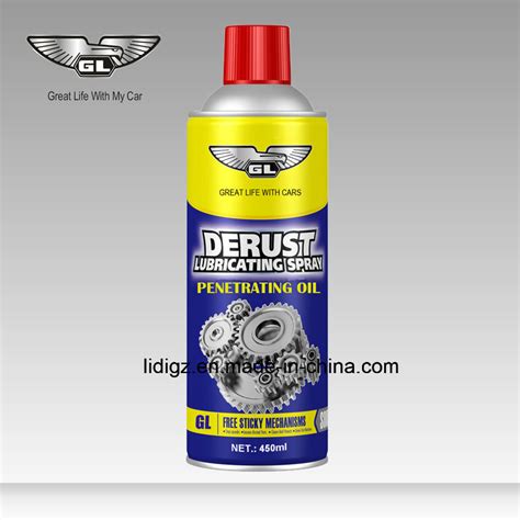 Anti Rust Lubricant Spray Penetrating Oil Rust Remover China Anti