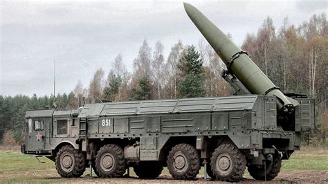 K Iskander M Russian Short Range Ballistic Missile System Youtube