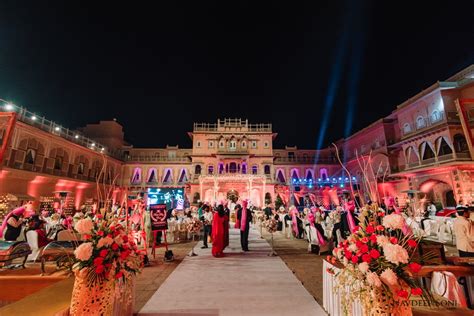 Elegant Indian Muslim Wedding At Chomu Palace April 2024