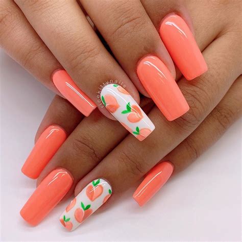 OC Nail Artist Diana On Instagram Peach Dont Kill My Vibe