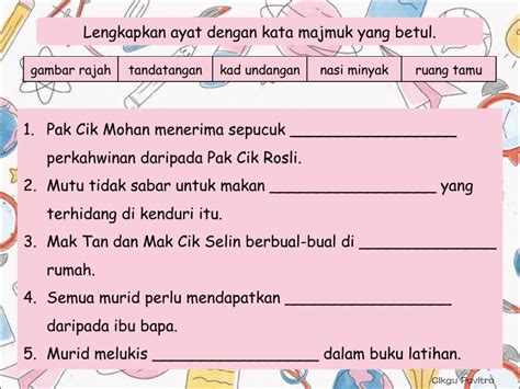 Contoh Kata Majmuk Tahun Ayat Tunggal Dan Ayat Majmuk Online