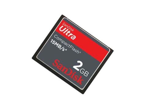 Refurbished SanDisk SDCFH 002G CRW 2GB 50p CF R15MB S SanDisk Ultra