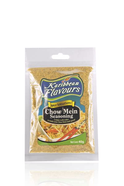 Spice Sensations Chow Mein Seasoning 40g Karibbean Flavours