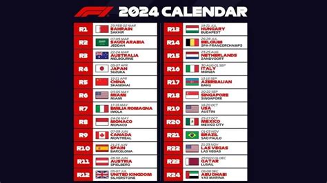 F1 2024 Las Fechas Claves Y El Calendario Completo Para No Perderse Ni