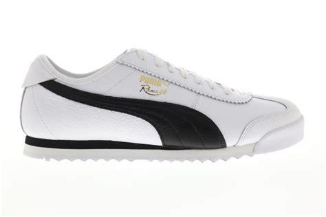 Puma Roma 68 Vintage 37005102 Mens White Leather Casual Low Top Sneake