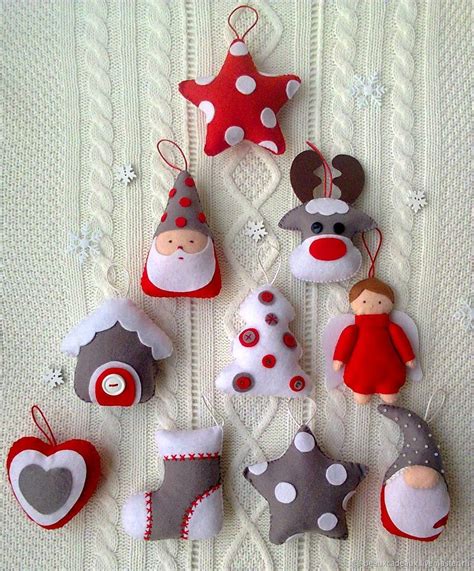 Felt Christmas Ornaments Felt