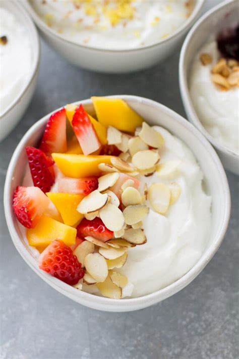 4 Healthy Yogurt Bowls - The Clean Eating Couple