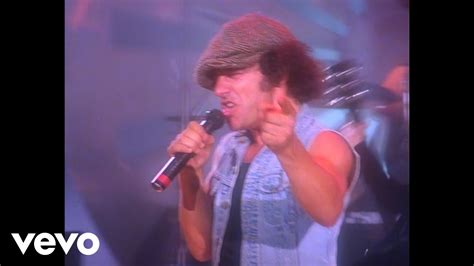 Acdc You Shook Me All Night Long Official Hd Video Who Made Who